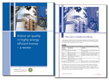Indoor air quality in highly energy efficient homes: a review