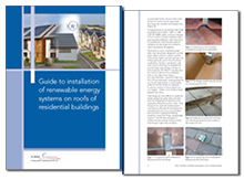 Guide to installation of renewable energy systems on roofs of residential buildings